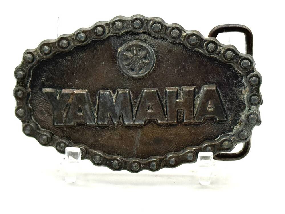 Yamaha Advertising Personalized J.D. Pope Belt Buckle